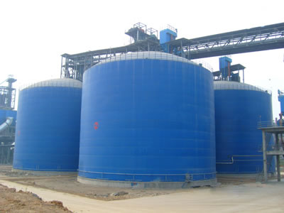 龙城水泥钢板库改造