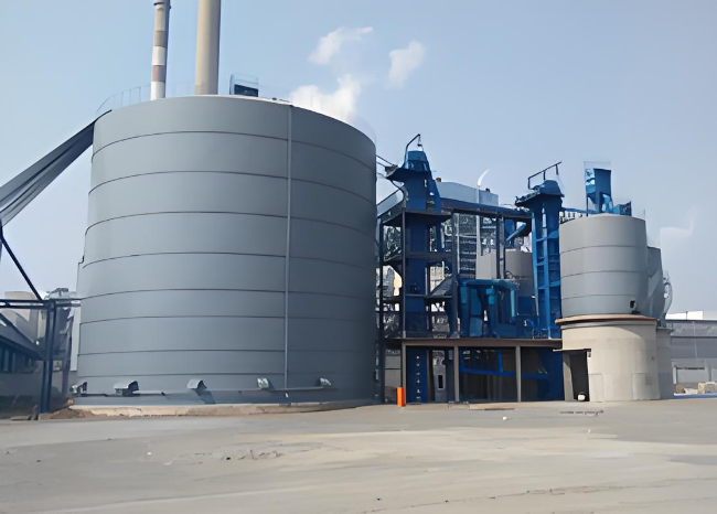 龙城1万吨钢板仓